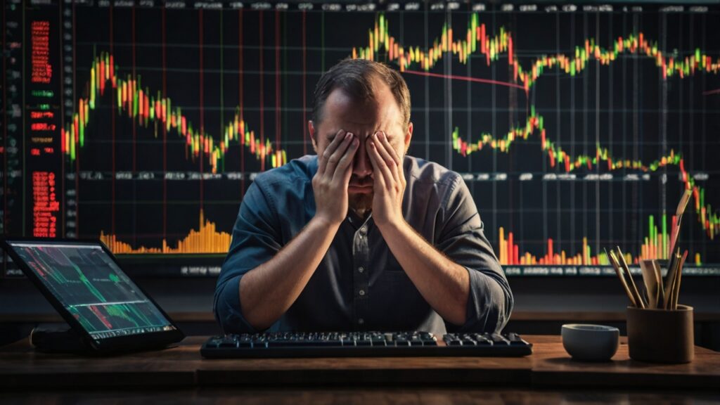 Estratégias imediatas para controlar a ansiedade durante quedas do mercado